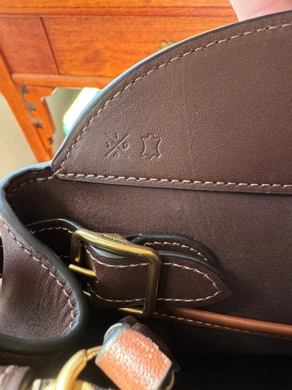 Coach Empire 35 Carryall in Maple with Customizations!! - Picture 8 of 13